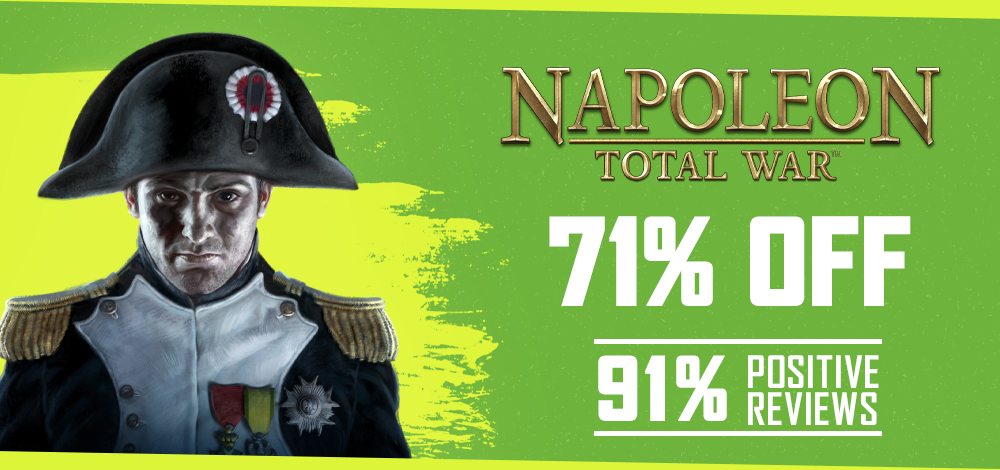 Total War Napoleon, 71% Off