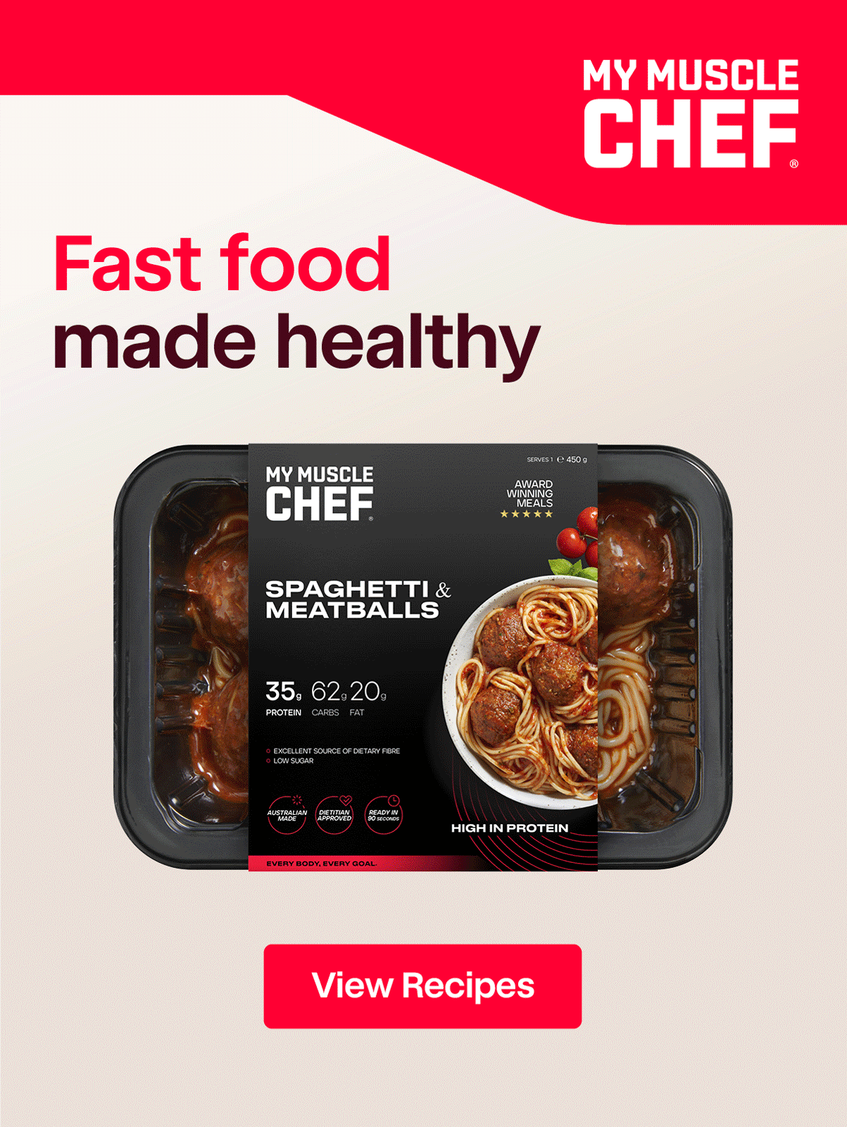 It’s takeaway the healthy way 🌮🥤 My Muscle Chef