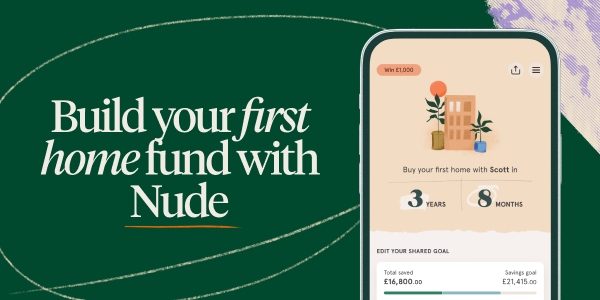 Build your first home fund with Nude