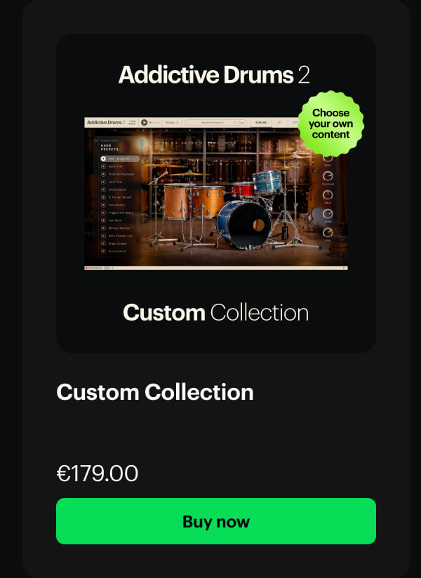 Addictive Drums 2 Custom Collection