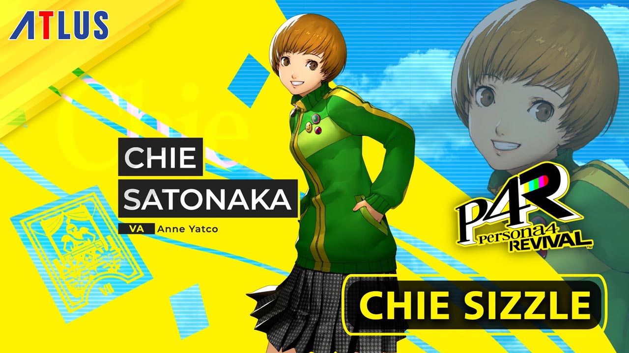 CHIE SATONAKA | P4R | PERSONA 4 REVIVAL | CHIE SIZZLE