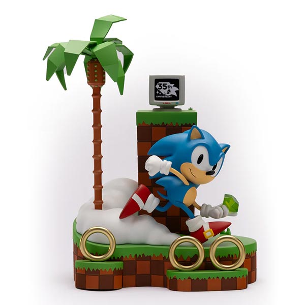 Sonic the Hedgehog: 35th Anniversary Green Hill Zone Statue