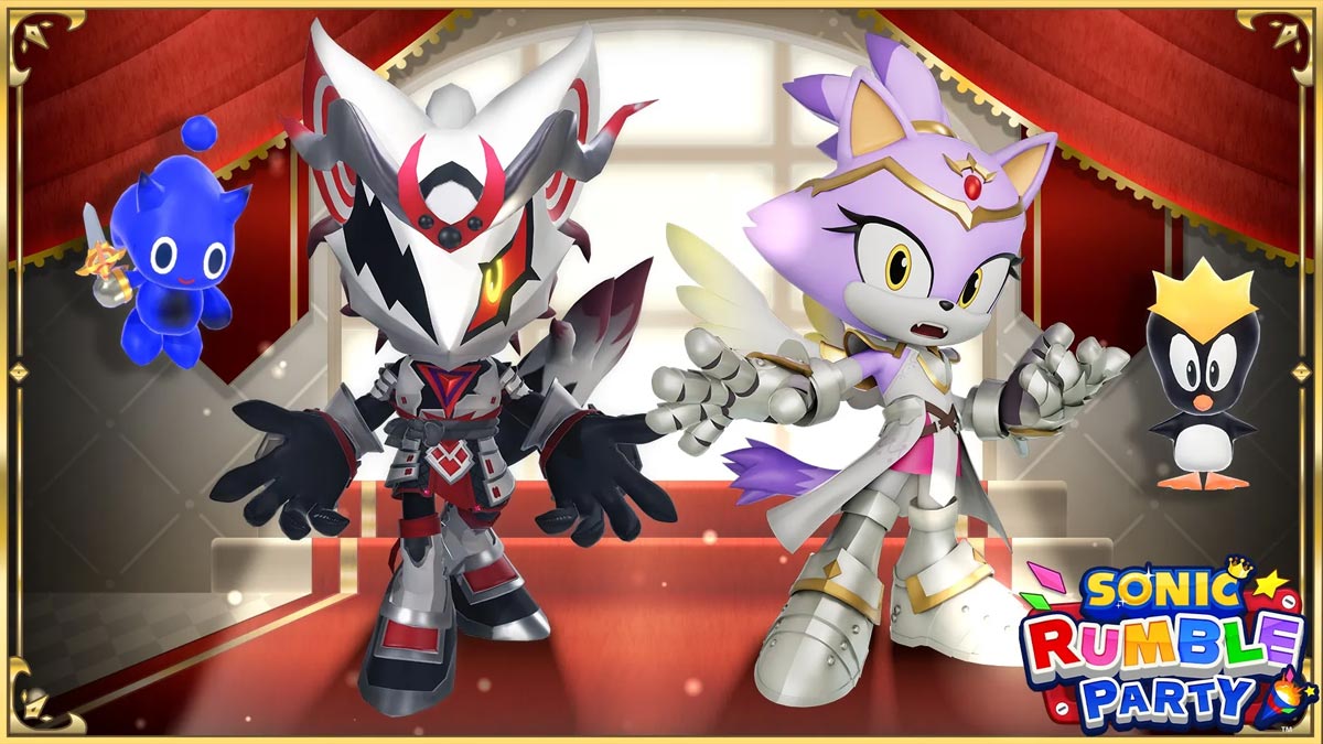 SONIC Rumble Party "Armored Wariors" Skins