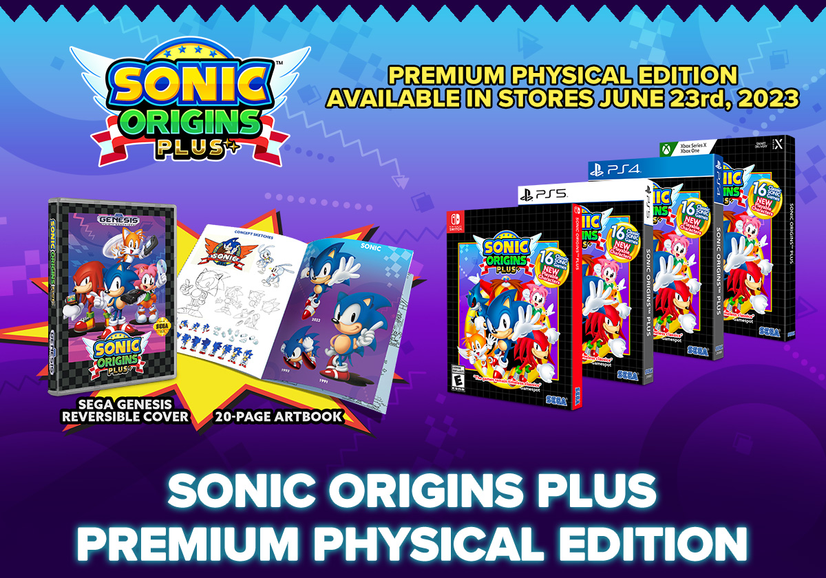 Sonic Origins Plus premium physical edition