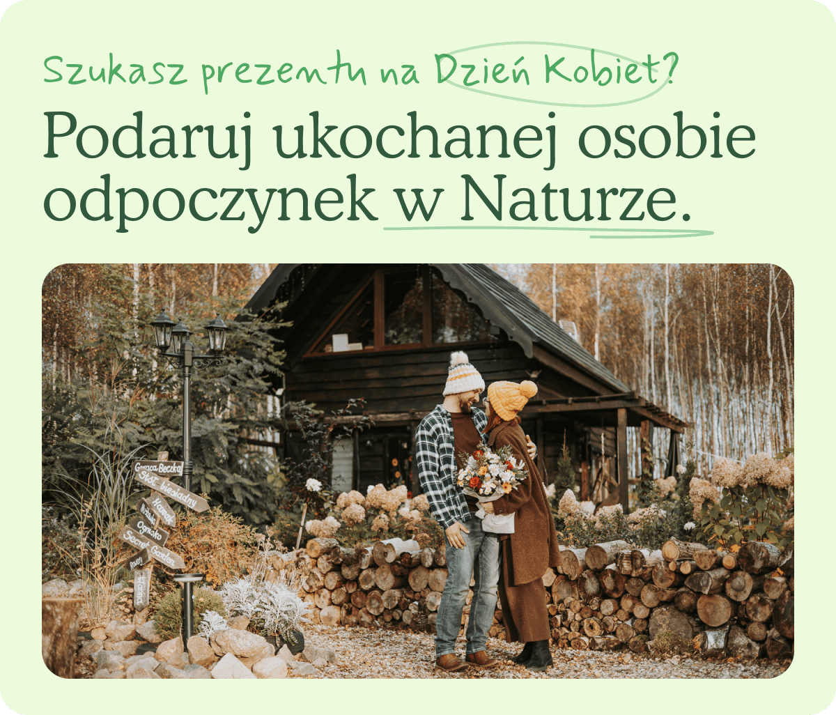 Kup voucher na odpoczynek w Naturze.