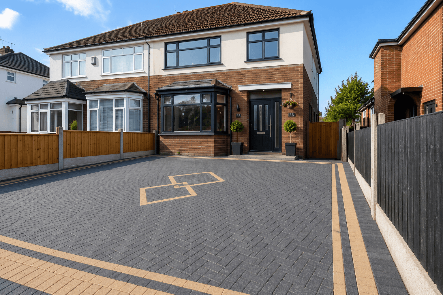 Driveway installation