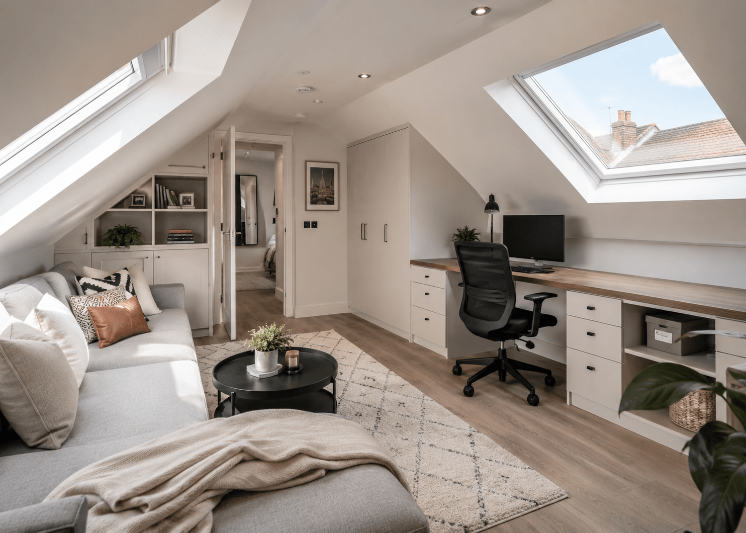 Completed loft conversion