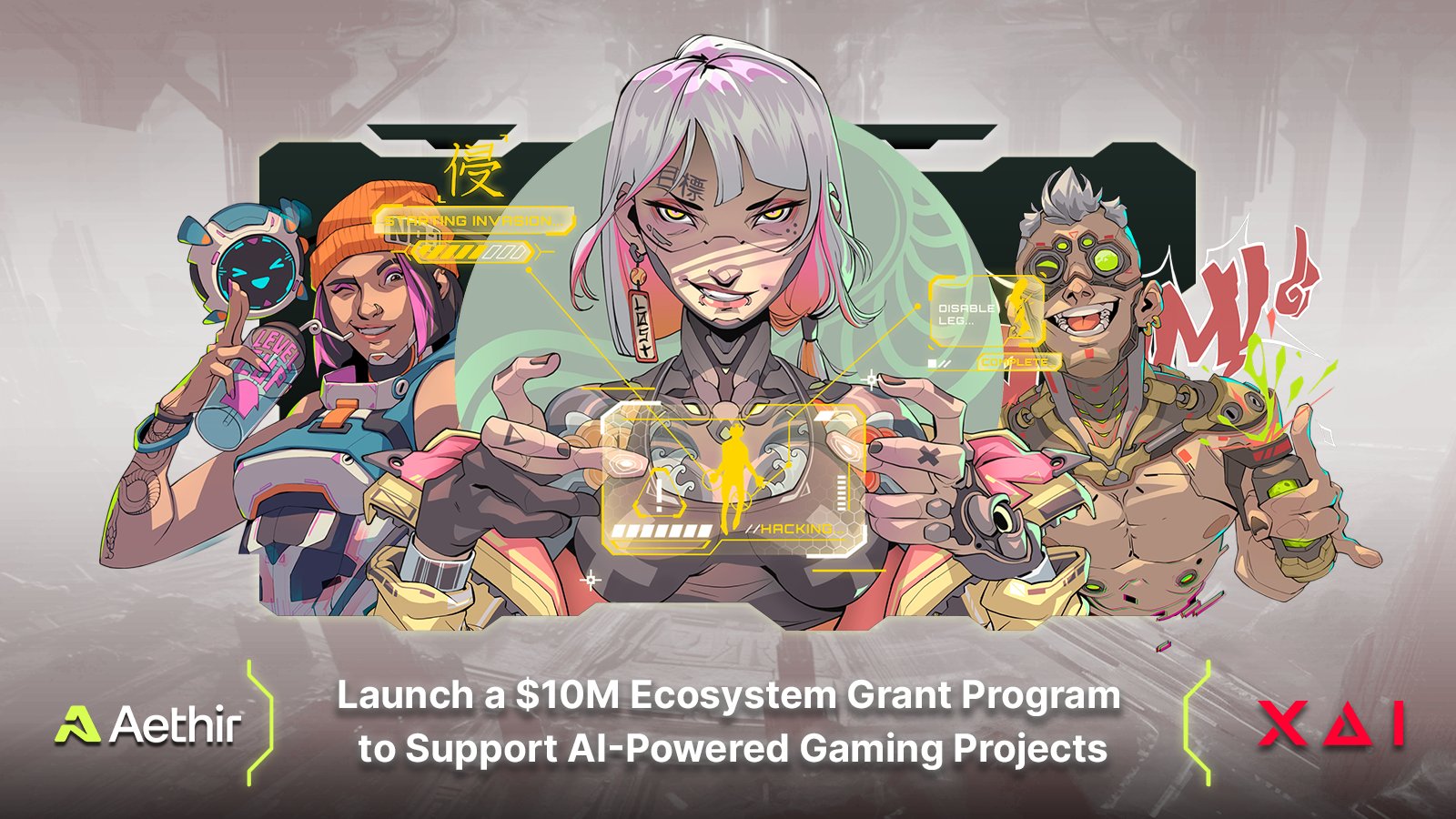 XAI x Aethir $10M grant program