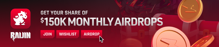Raijin sponsorship for airdrop