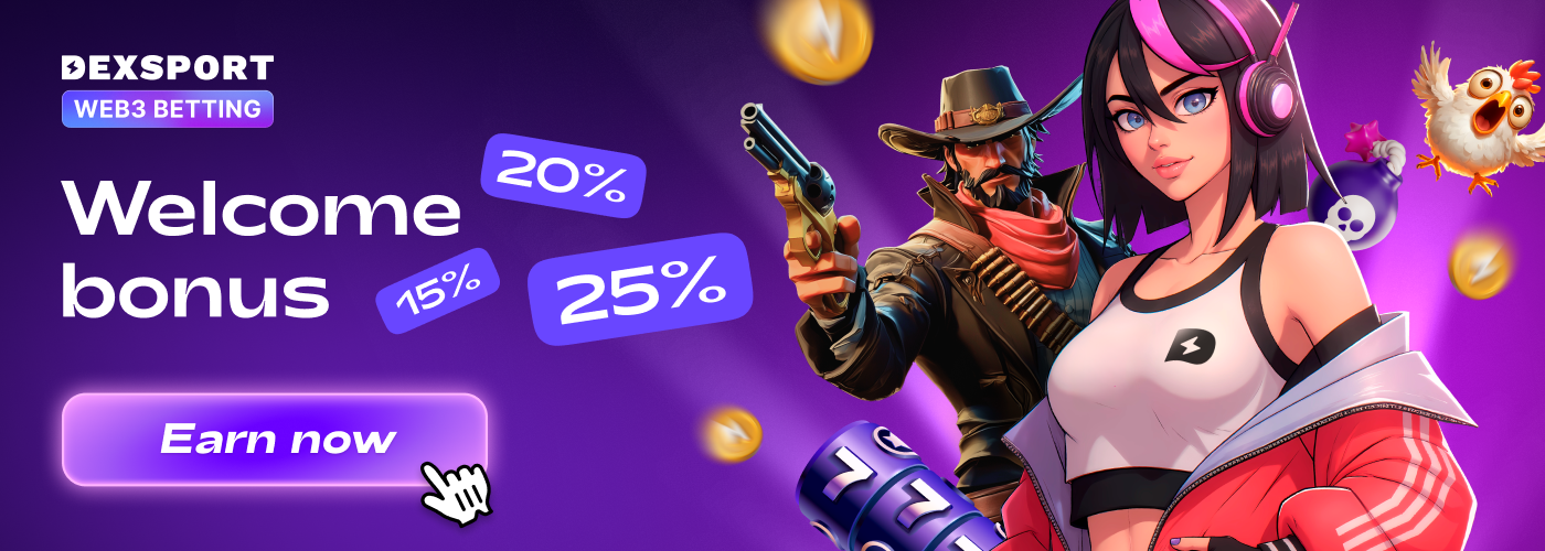 Dexsport.io welcome bonus