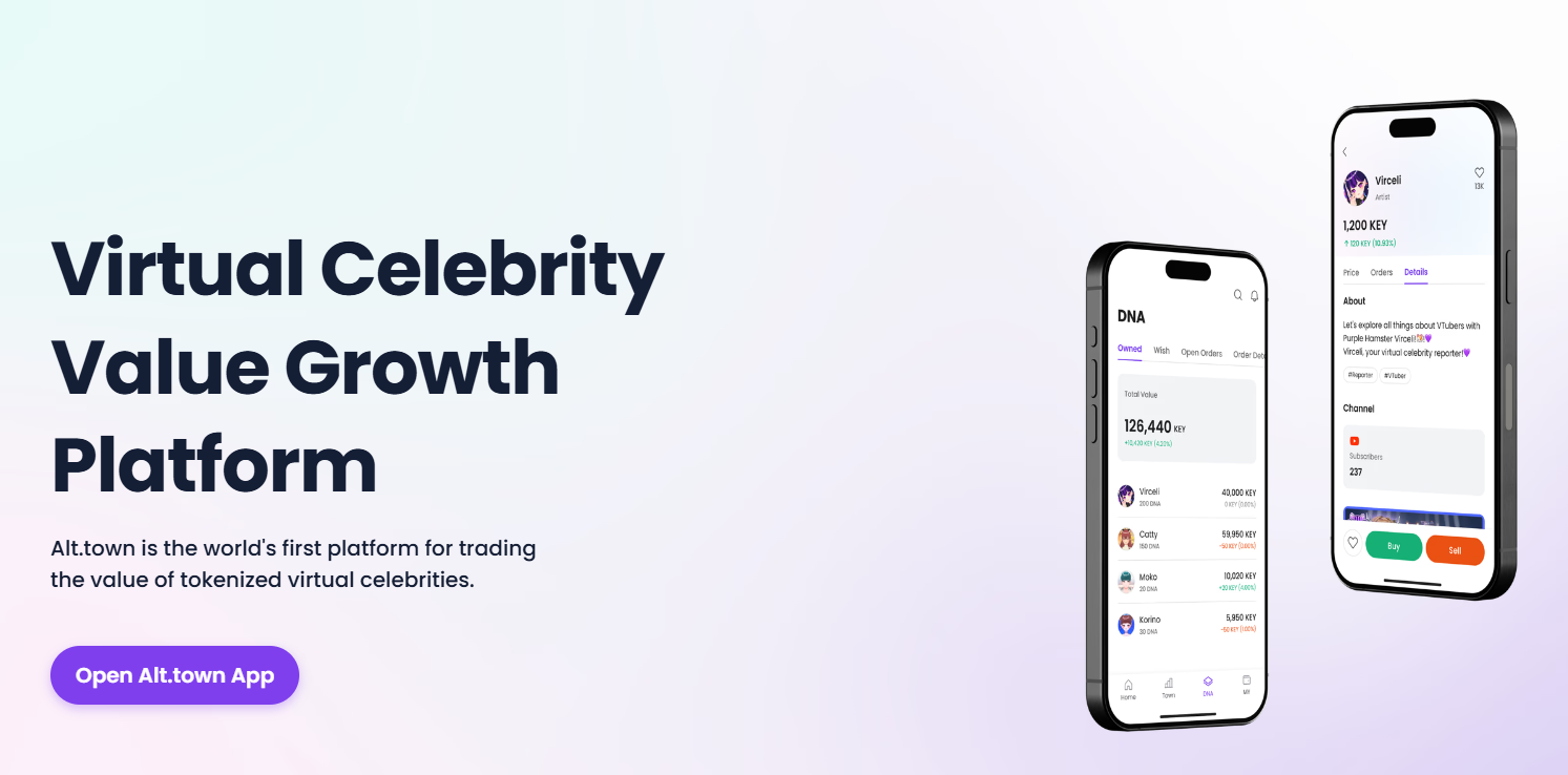 Alt.town on DappRadar