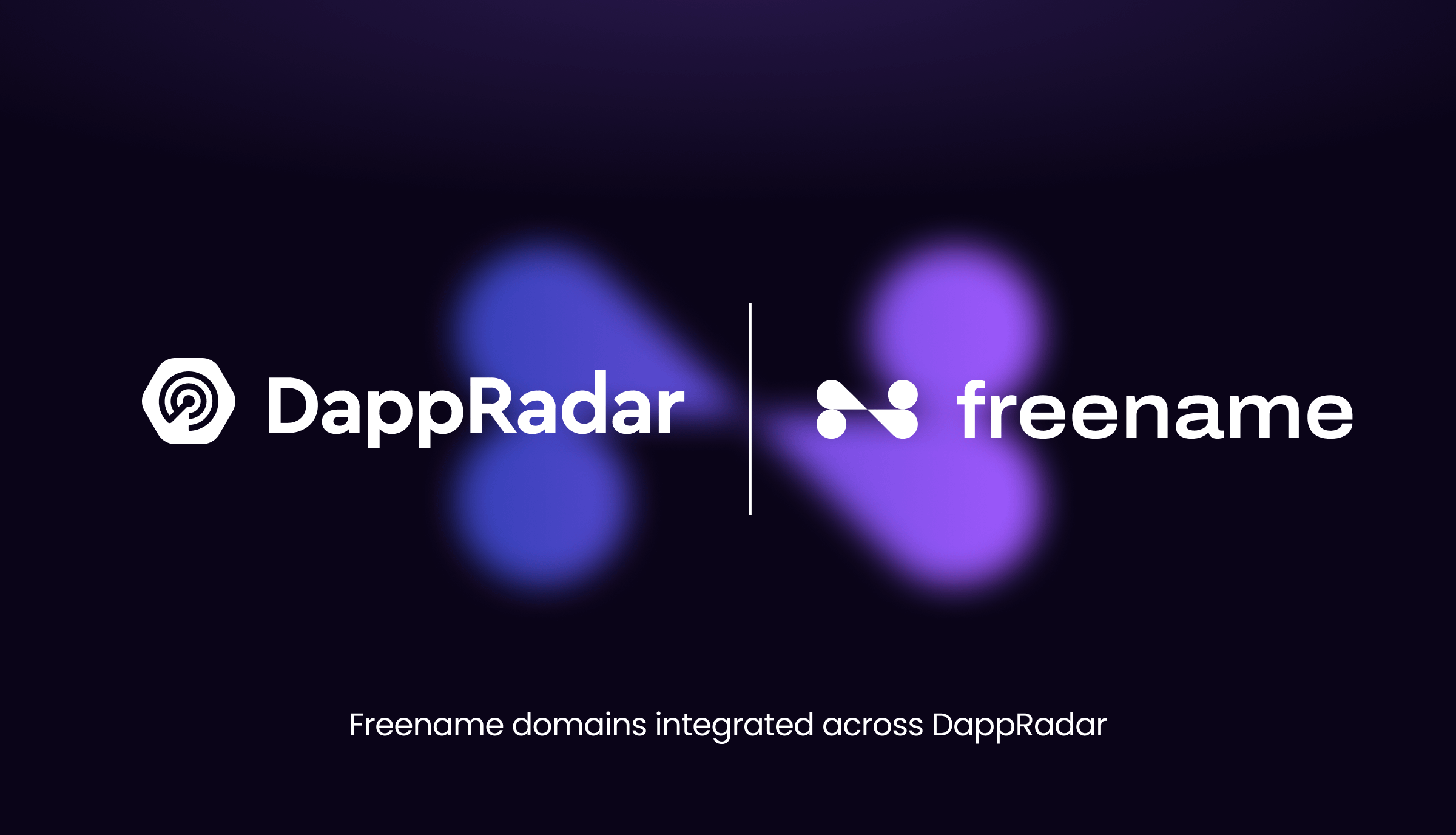 DappRadar x Freename Domains