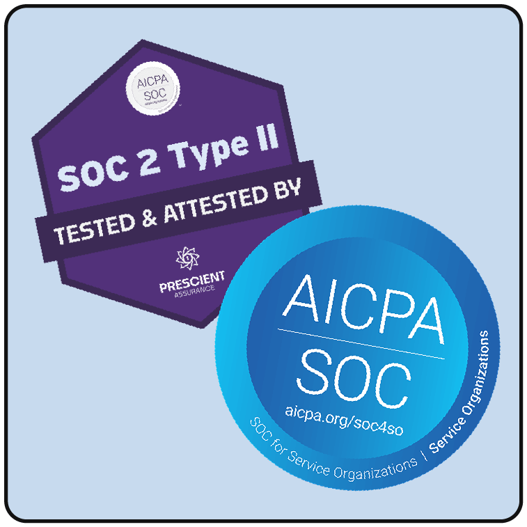 SOC 2 y Type II + AICPA SOC