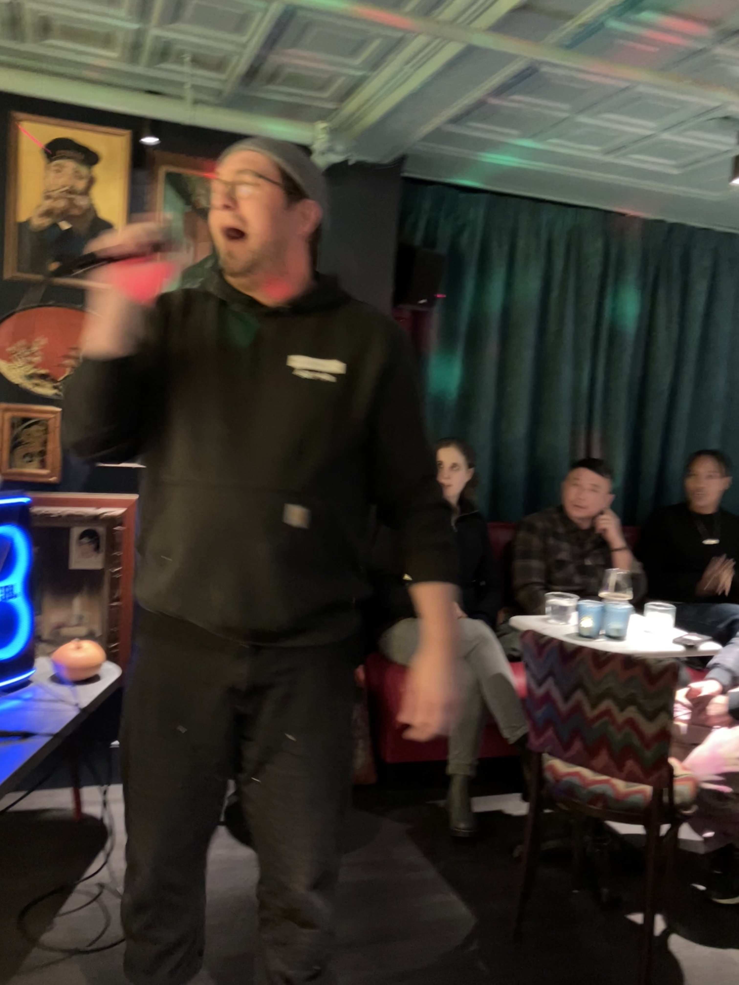 Karaoke in the Lounge