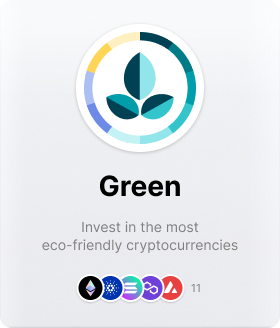 Vue d’ensemble du Green Crypto Bundle