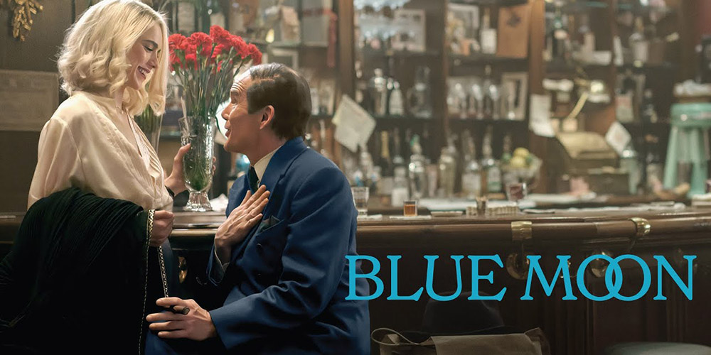 Margaret Qualley & Ethan Hawke in BLUE MOON