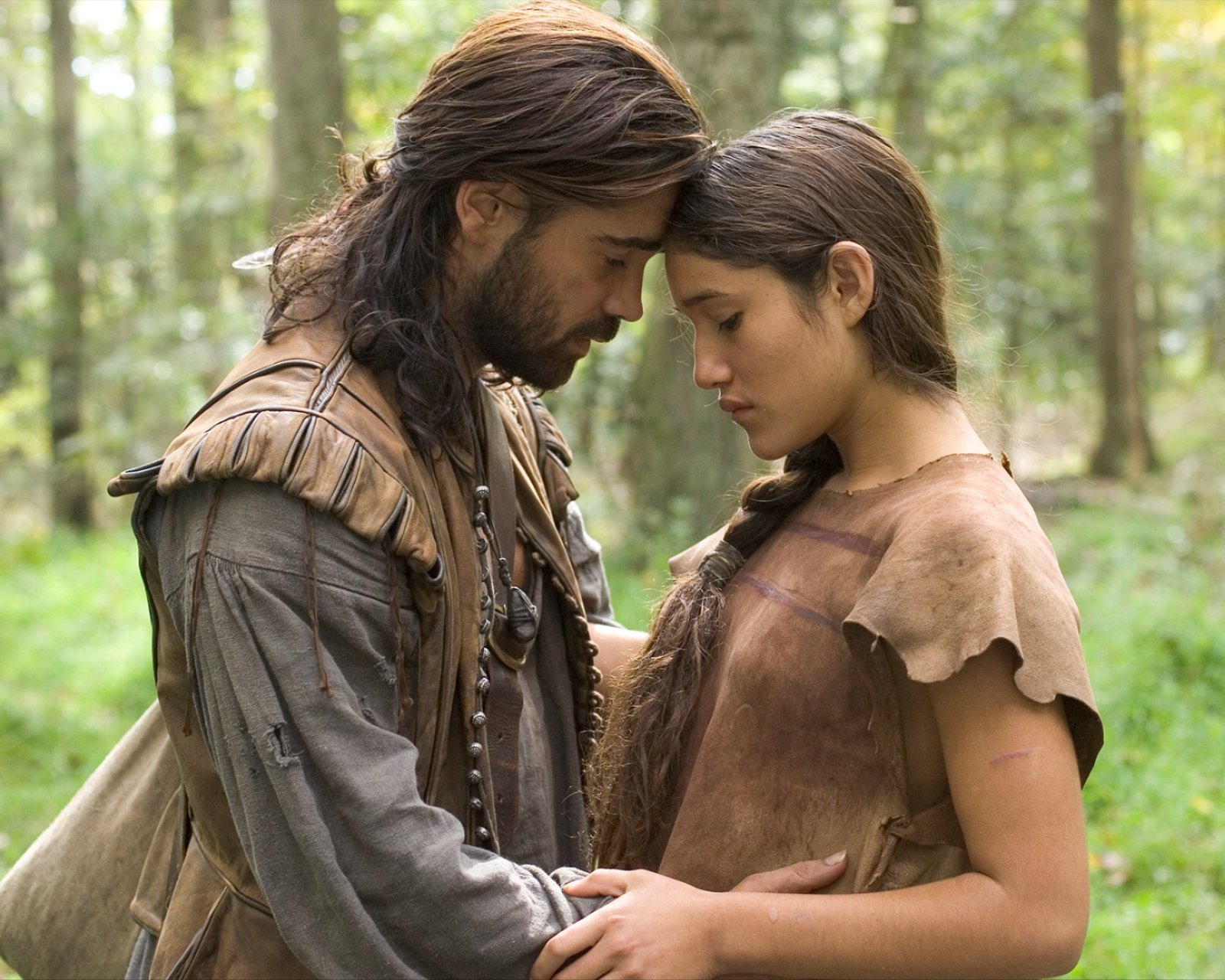 Actors playing John Smith and Pocahontas Actors playing John Smith and Pocahontas