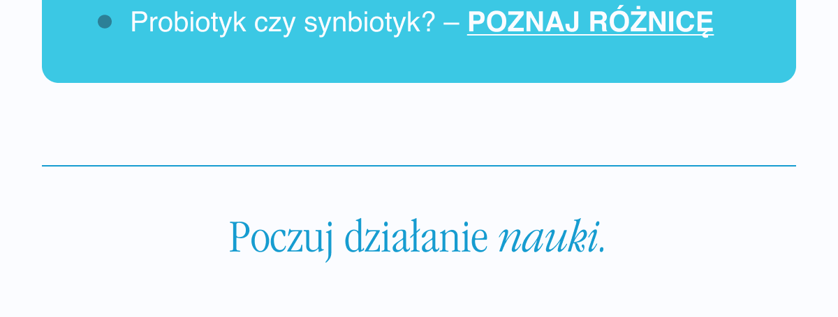 Probiotyk czy synbiotyk? Poznaj różnicę <- Link