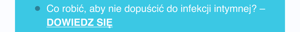 Co robić, aby nie dopuścić do infekcji intymnej? Dowiedz się <- Link