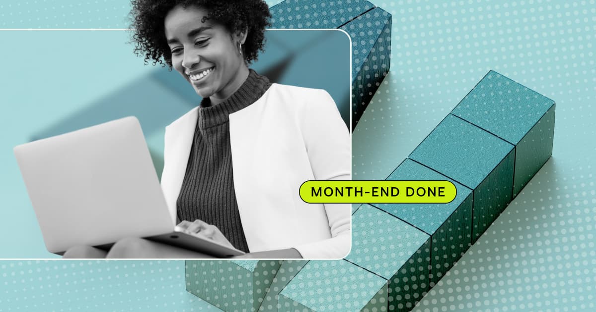 Layered illustration of invoice details sent for approval