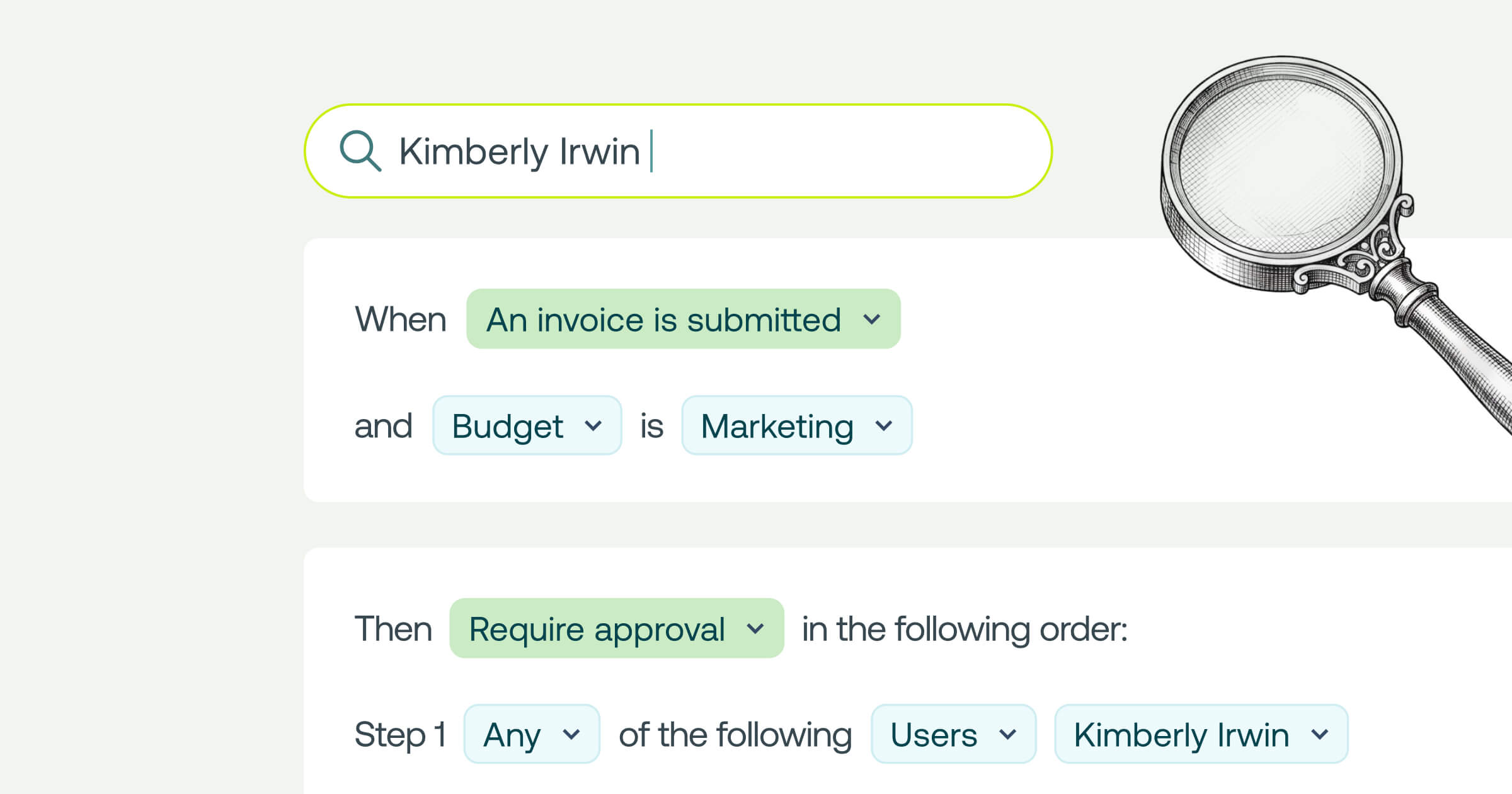 Illustration representing out of office approvals