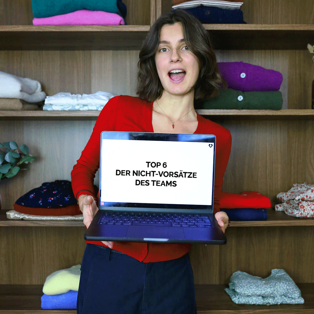 Die Nicht-Vorsätze vom Team (zu denen wir immer stehen werden)