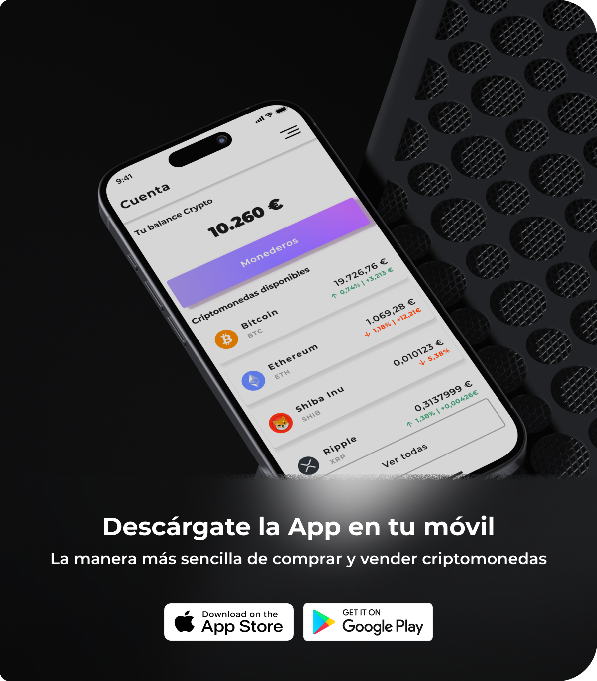 Descarga la app Fazil crypto