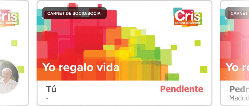 Carnets de personas que se han unido. El tuyo está pendiente