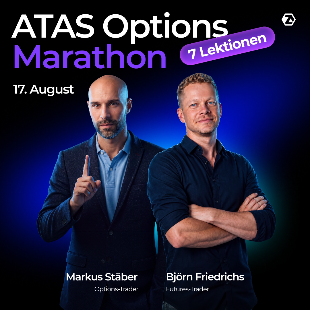 ATAS Options Marathon — 7 Lektionen, 17. August, Markus Stäber und Björn Friedrichs