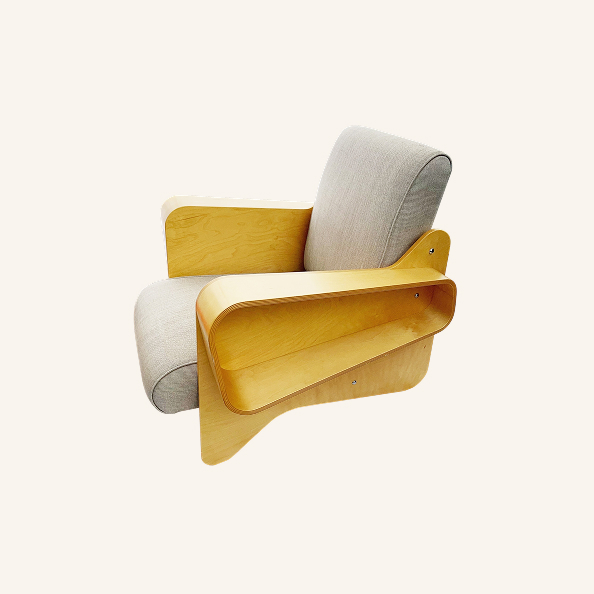 Ventris Lounge Chair in Birch, 1990s