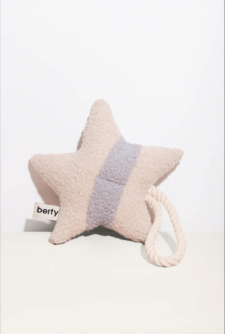 The bouclé star - zabawka węchowa