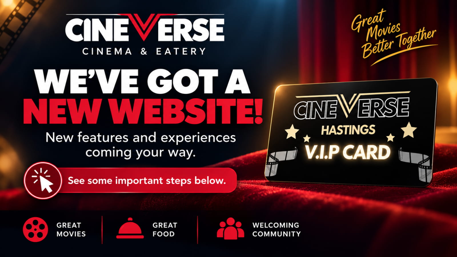 Cineverse Hastings VIP Member Update