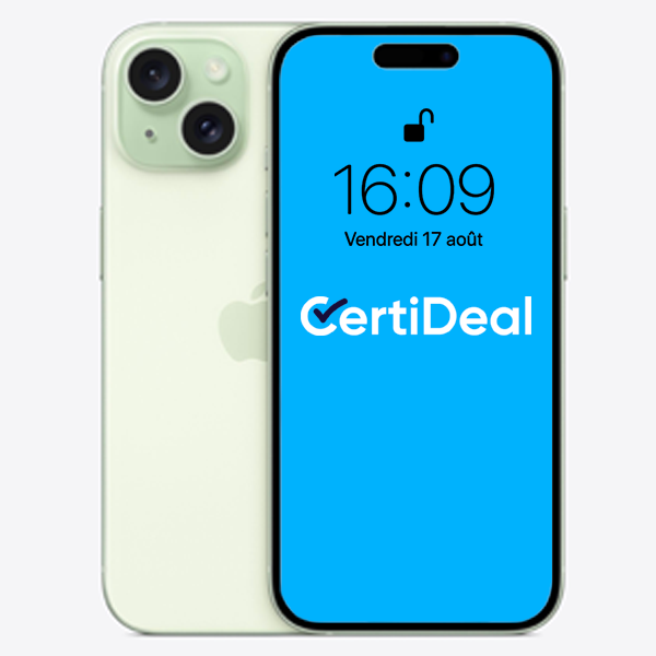Mejores iPhone reacondicionados por menos de 500 €: nuestra selección iPhone 15 - 128 GB - Verde